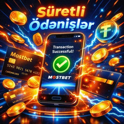 Mostbet-də təhlükəsiz və sürətli ödəniş metodları